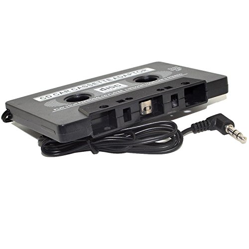Leaftree Black Car Audio Tape Cassette Adapter MP3 MP4 Phone and Other Audio Converters - Thumbnail 7
