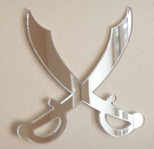 Pirate Swords Mirror 45cm x 38cm