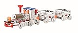 Lightahead Assembly Metal Train Model Kits Toy Train Engine to Assemble.Building Puzzles Set for Kids, 239 pcs metal blocks