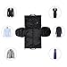 ACSTEP Travel Suit Bag Convertible Garment Bag,55L Waterproof Garment Bag for Women and Men Grey