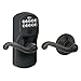 Schlage FE575 PLY 716 FLA Plymouth Keypad Entry with Auto-Lock and Flair Levers, Aged Bronze primary