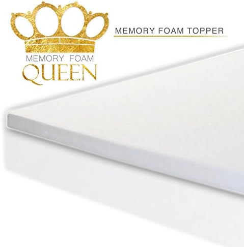 Memory Foam Mattress Topper Twin Size - Made in The USA - 2 Inch Twin Memory Foam Mattress Topper - Next Level Comfort Twin Mattress Topper -3 Year Warranty