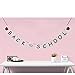 Back to School Banner with Apple Sign - First Day of School - Teacher Banner - Classroom Decor - Back to School Party Decoration Photo Props