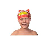 Silicone Swim Cap Kids Animal Shaped for Boys and Girls Aged 3-9