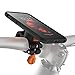 MORPHEUS LABS M4s iPhone 8 Bike Mount, Phone Holder & iPhone 8 Case, Bicycle Cell Phone Holder, Adjustable, fits Most Bike Handlebars, 360 Rotation, Bike Kit for iPhone 8/7 (not Plus) [Grey]