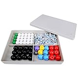 Wisehands Organic Chemistry Molecular Model Labs Molecular Model Student and Teacher Set with Grey Box (50 Atoms Parts)