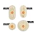 Forsun 1pcs 10 Round Banneton Brotform Bread Dough Proofing Rising Rattan Basket & Liner,Banneton Proofing Basket Set - for Home Bakers (Sourdough Recipe) & Bread Making