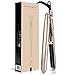 ETEREAUTY Hair Straightener[Newest 2019], Hair Straightens & Curls with Adjustable Temp, Professional Flat Iron for Hair Styling，Luxurious Gold
