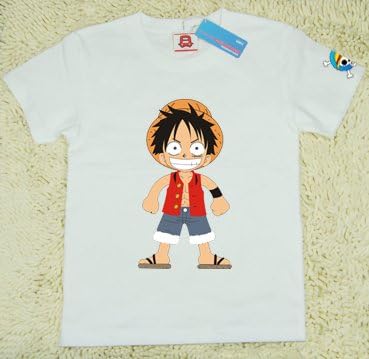 Amazon ワンピース 海賊王 モンキー D ルフィ半袖 Tシャツ キャラクター グッズ M おもちゃ おもちゃ