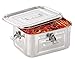 Stainless Steel Rectangular Kimchi Food Storage Container (5L / 168oz / 10.6