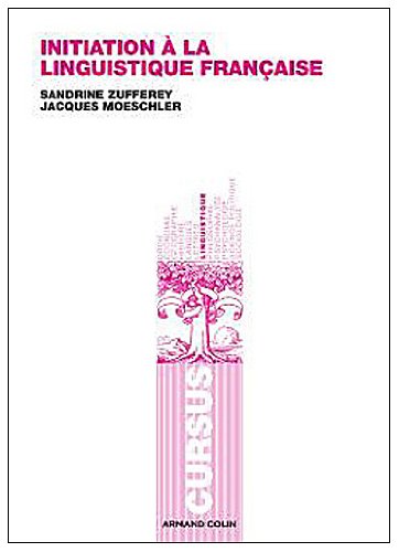 Initiation à la linguistique française