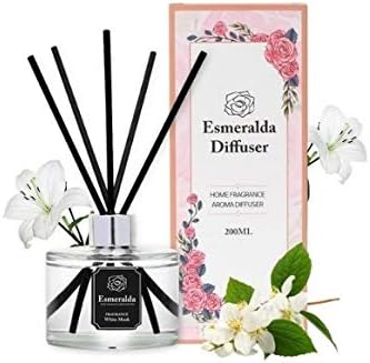 Esmeralda Diffuser 200ml + Reed Stick 5p #White Musk