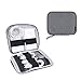 Comfyable Cable Organizer Travel Small Bag, Cord Case for Wires Electronic Accessories, Power Adapter, USB Charger