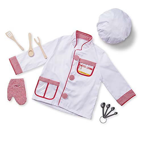 Melissa & Doug Chef Role Play Costume Dress -Up Set