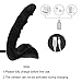 Orlupo Dual Motors Vibrating Anal Vibrator for Men with Remote Control, Anal Vibrators Vibrating Butt Plug Dildo Prostate Massager Stimulator, Adult Male Anal Sex Toys for Men Women and Couples