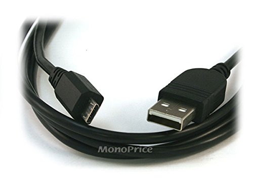 Monoprice 3ft USB 2.0 A Male to Micro 5pin Male 28/28AWG Cable