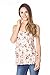 Bearsland Women's Maternity Nursing Tank Tops Sleeveless Breastfeeding Clothes, Large, Orange