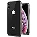 VRS Design iPhone Xs Max Case, [Black] Transparent Dual Layer Heavy Duty Protection [Crystal Bumper] Anti-Yellowing TPU Body PC Bumper Compatible with Apple iPhone Xs Max (2018) primary