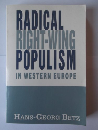 Radical Right-Wing Populism in Western Europe