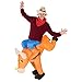 Bodysocks Bull Ride Inflatable Costume for Adults (One Size)