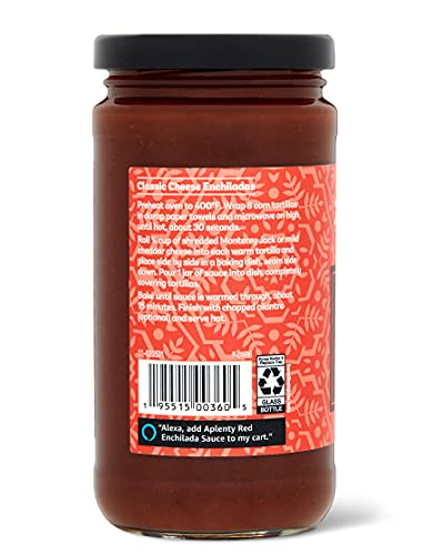 AMAZON BRAND, APLENTY RED ENCHILADA SAUCE, 12 OZ