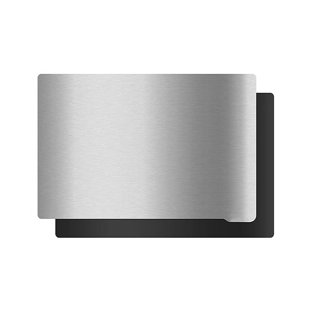 140x84MM 3D Printing Sheet Bed Steel Plate, 3D Printer Accessories SLA/DLP Light-cured Spring Steel Plate Suitable for Photon/s, Photon Mono/SE