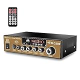 Stereo Audio Amplifier Receiver, 500Wx2 Home Dual