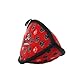 World's Tuffest Soft Dog Toy-Ultimate Odd Ball-Red Paw-Multiple Layers. Made Durable, Strong & Tough. Interactive Play (Tug, Toss & Fetch). Machine Washable & Floats