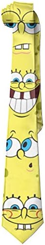 KI3SOP Spongebob Squarepants Skinny Ties For Men