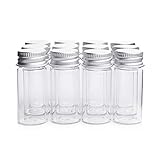 Danmu 12Pcs 10ml 0.86" x 1.96" Mini Glass