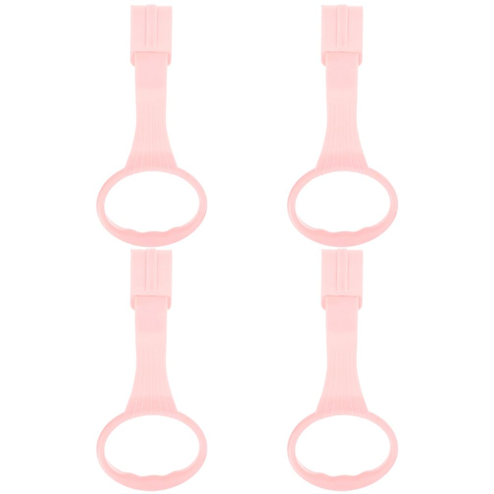 BESPORTBLE 4Pcs Baby Pull up Rings: Standing Walker for Standing and Walking Support - Safe and Comfortable Toys for Infants - Ideal for Playpen and Nursery Bed Use