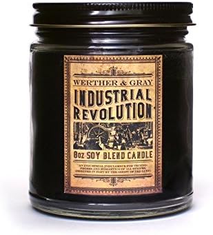 INDUSTRIAL REVOLUTION, Scented Candle, 8oz Jar