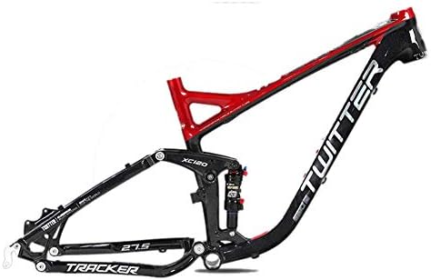 MAIKONG Aluminum alloy Suspension Mountain Bicycle Frame Soft tail frame AM with shock absorber Lightweight MTB Frame 27.5 MTB Bicycle Frame Internal Cable Routing XC off-road level