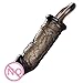 Funty Crystal Elastic Sleeve Reusable Condom Cover Enlarger Extender Toys Waterproof for Men Women and couples(Black)