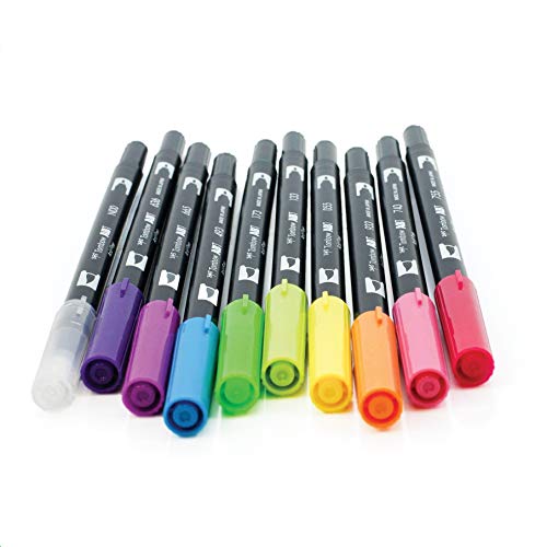 4 Tombow+56185+Markers+10+Pack+Blendable