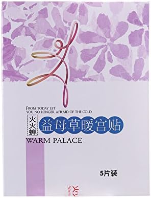 Women Relief Natural Heat Therapy Patches Pain Reliever Pad for Abdominal, Back, Period Pain- Pack of 5