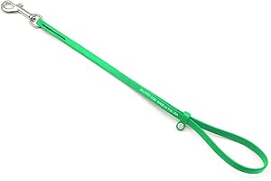 GROOMERSPRO Jelly Pet Grooming Loop for Dogs, Fits Most Pet Grooming Tubs/Tables, Easy to Clean, Waterproof & Durable Noose Loop, Stronger Than Leather, Made in The USA (1/2'' x 24'', Lime Green)