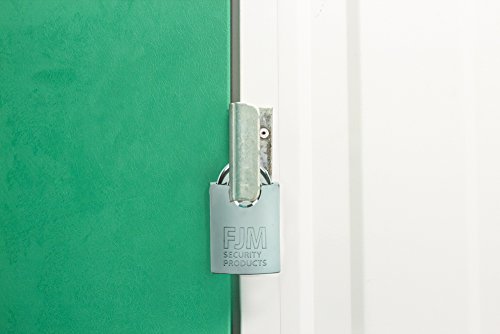 FJM Security SPRS60-KA Heavy Duty Shrouded Padlock With Triple Chrome Plating, Keyed Alike - Thumbnail 3