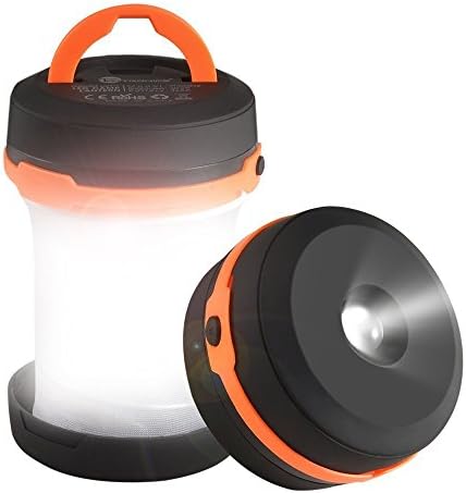 Yapping Portable LED Camping Lamp Mini Flashlight Torch Light Tent Lamp Battery Operated for Camping Hiking Home Emergencies orange