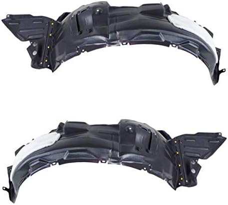 Amazon 13 16 Gs350 Gs450h フロントスプラッシュシールド インナーフェンダーライナー 左右セット ペア マッドガード 車 バイク