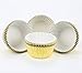 Gifbera Standard Gold Foil Cupcake Liners Wrappers Metallic Baking Cups, 200-Count