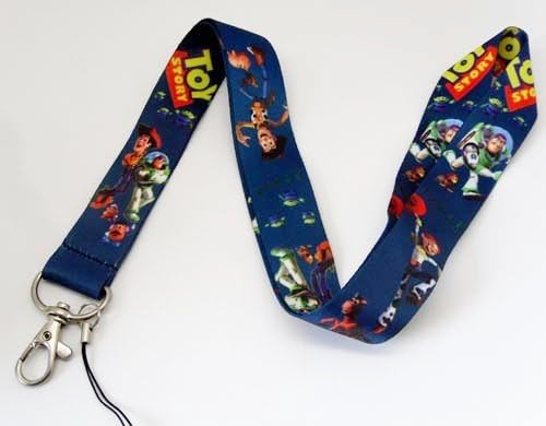 1pcs / Set Fashion Cartoon Blue Toy Story Phone ID card Neck Lanyard straps