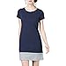 WOOSEA Women's Summer Colorblock Casual Slim Wear to Work Dress