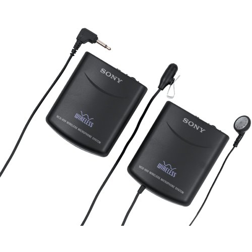 Sony WCS999 Wireless Camcorder Microphone for DCR-DVD101/201/301 & DCR-HC20/30/40/65/85