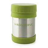 U Konserve 12-Ounce Stainless Steel Insulated Food Jar, Lime