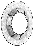 Push Nut, Stud Retention, STL, 3/8 in, PK50