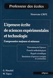 L' épreuve écrite de sciences expérimentales et technologie