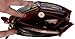 YALUXE Women's Large Capacity Leather Wristlet Checkbook Wallet Smartphone Clutch Small Shoulder Bag with Chain