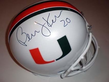 bernie kosar signed helmet