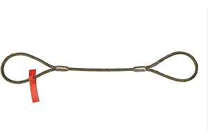 LIFT ALL Lift-All 38IEEX2 Wire Rope Sling, 2' Length